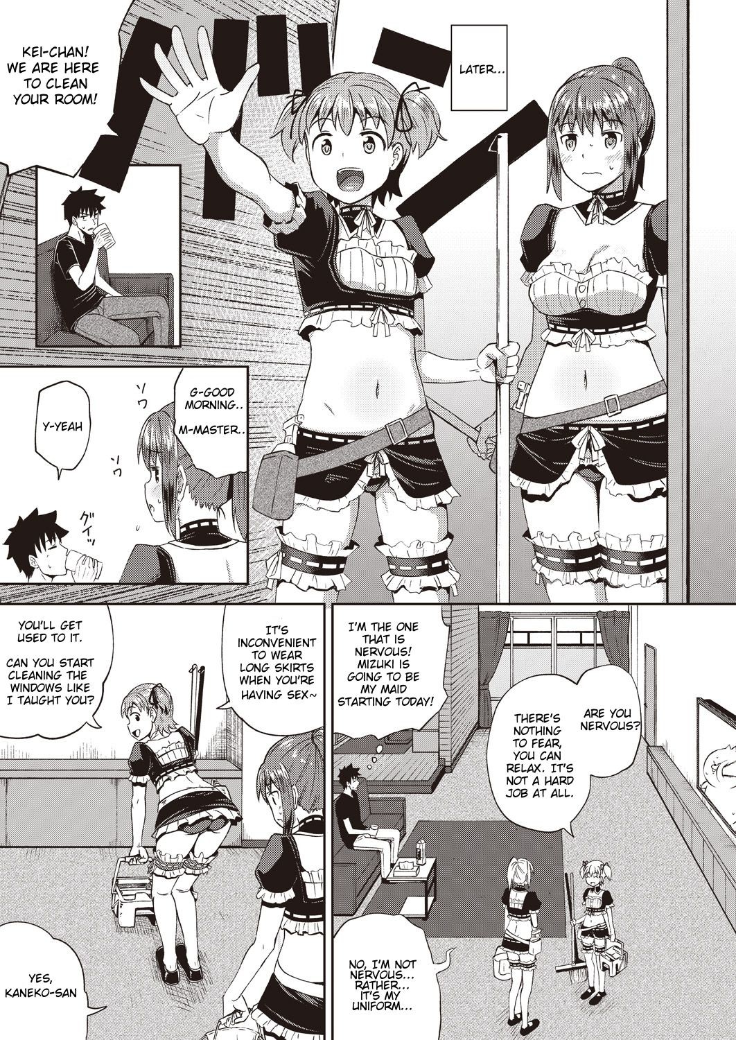 Hentai Manga Comic-My Childhood Friend is my Personal Mouth Maid-Chapter 1-7